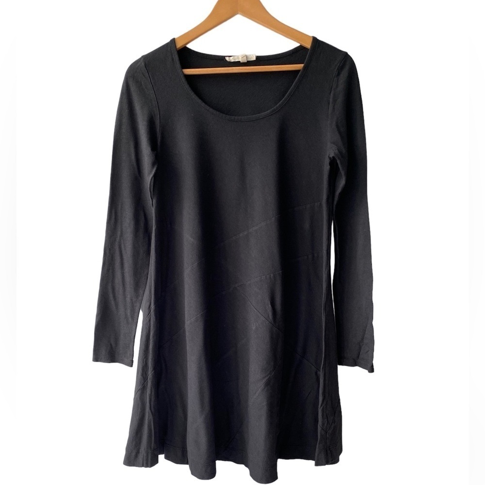 Soft Joie Black Tunic Dress 50% Modal, Made in Peru, Size M